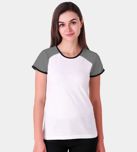 Tailormade Women's Round Neck Raglan Half Sleeves