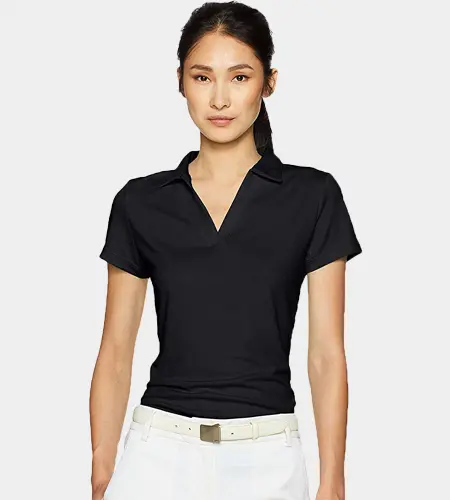 Polo without buttons