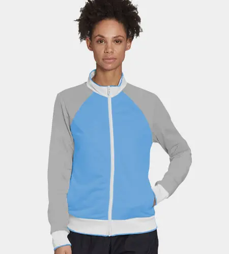 Tailormade Women's Zipper Raglan Jacket Single Tipping