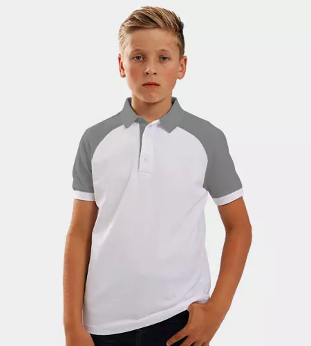 Boy's Raglan Polo Shirt