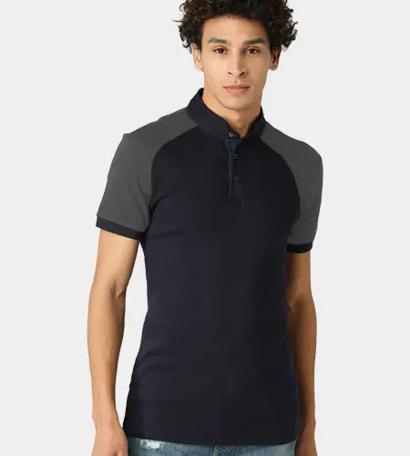 Tailormade Chinese Collar Raglan Polo Shirt