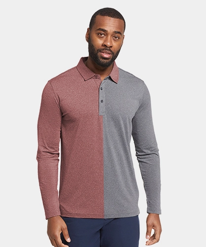 Tailormade Split Cut and Sew Full Sleeves Polo Shirt