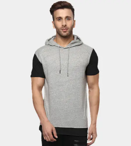 Half Sleeves Hoodie