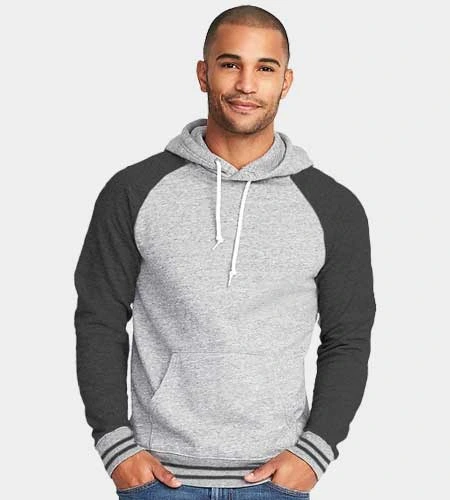 Tailormade Men's Hoodie Raglan With Tipping